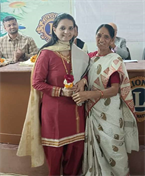 Honouring Yogita Rajgandhi from Dr Usha